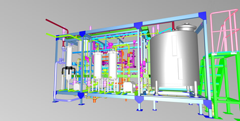 3D CAD施工図